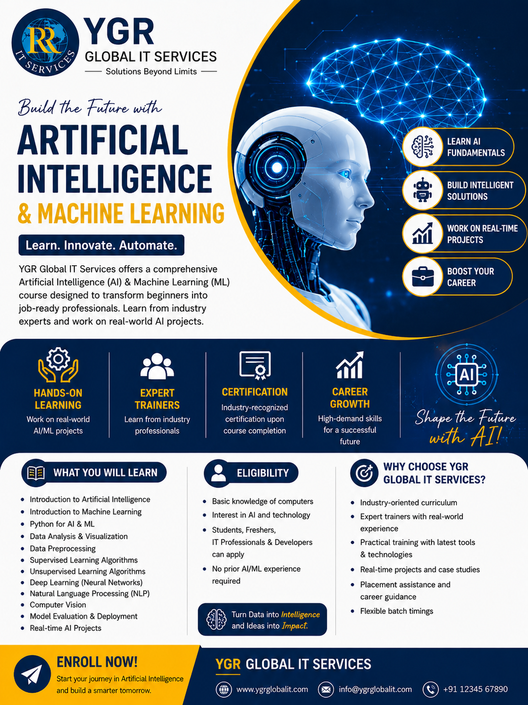 Artificial Inteligence & Machine Learning
