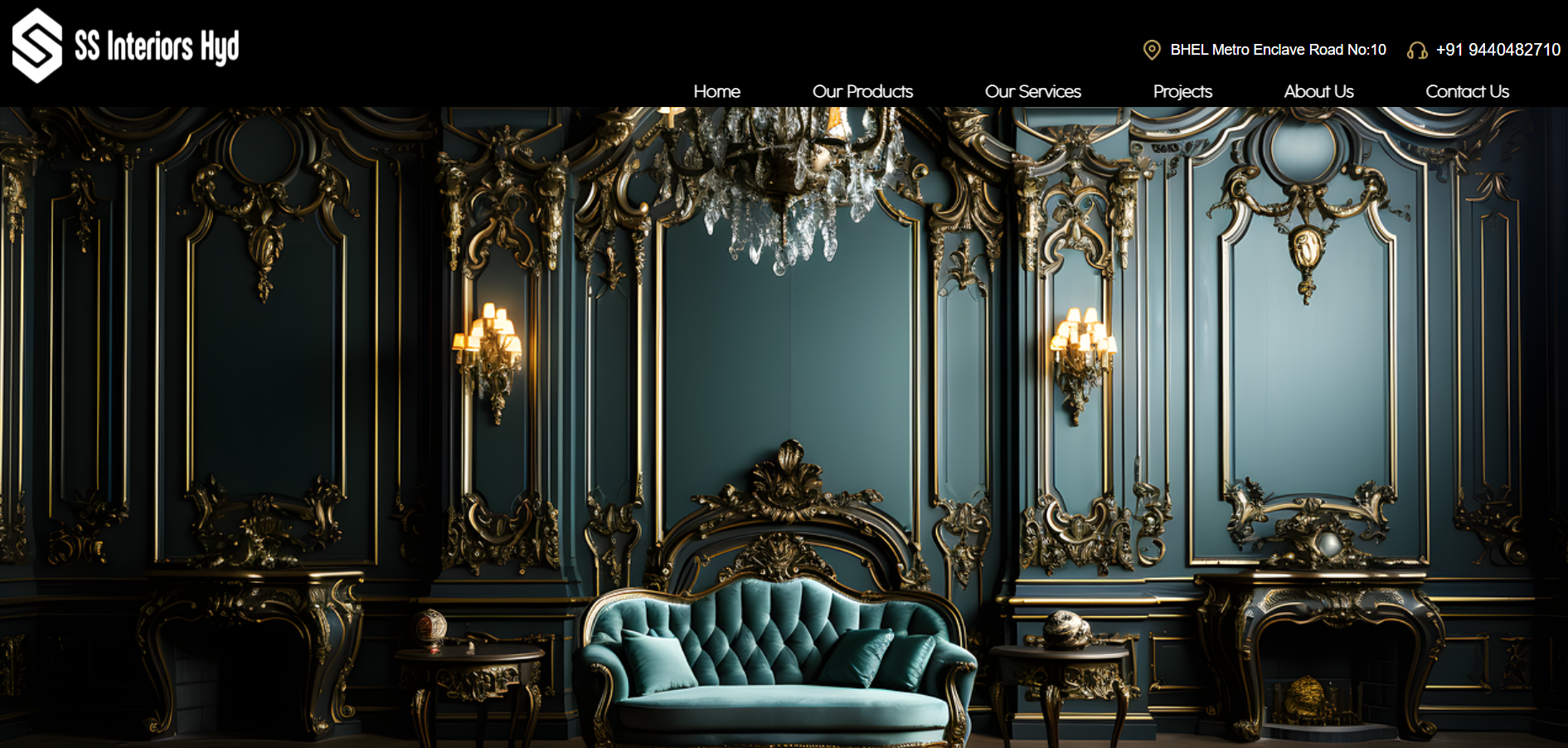 SS Interiors Design  (Web Application)